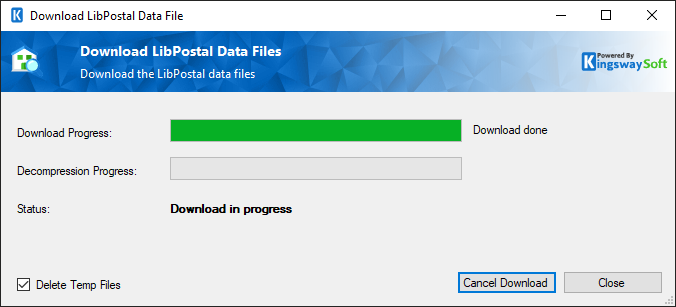 Address Parser - Download LibPostal Data File
